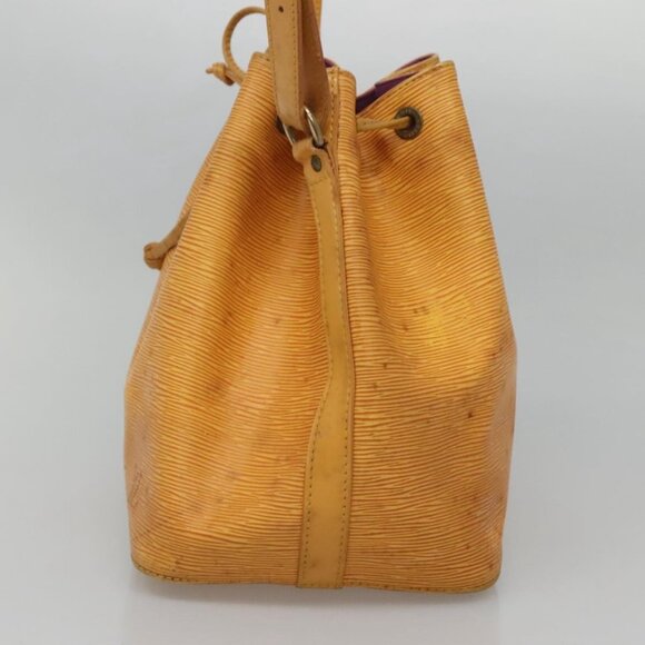 LOUIS VUITTON Epi Petit Noe Shoulder Bag Yellow - Picture 5 of 15